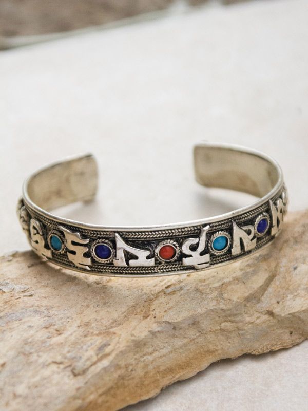 Mantra Script Bracelet