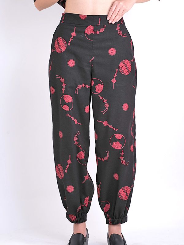 Chrysanthemum Casual Pants