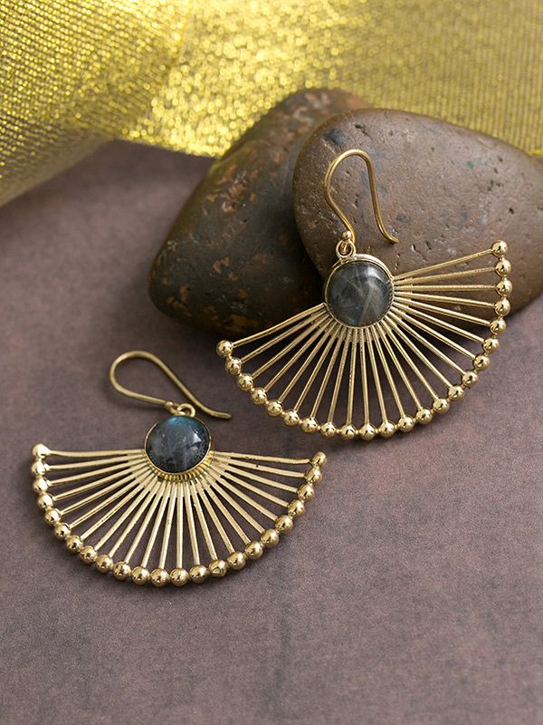 Golden Rays Earrings 