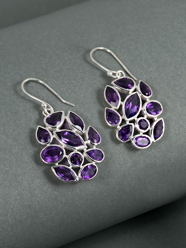 Cleopatra Gem Earrings