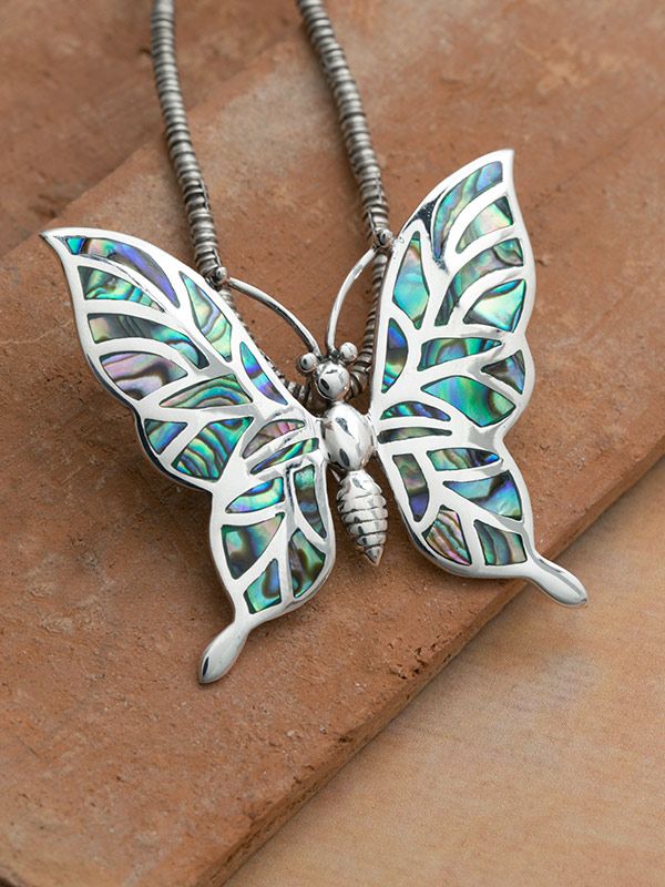 Java Butterfly Pendant
