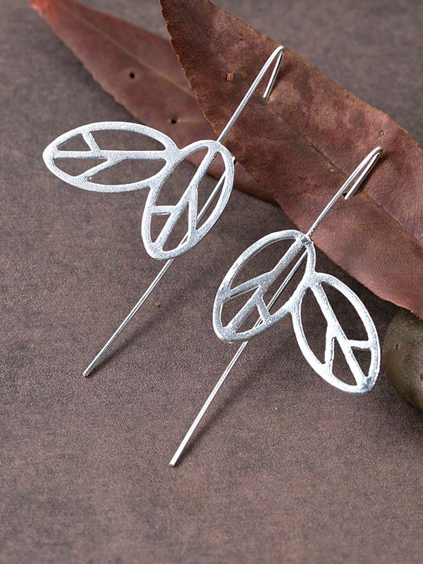 Peace Leaf Earrings