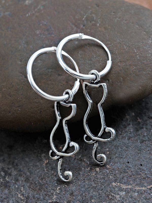 Whimsy Cat Earrings