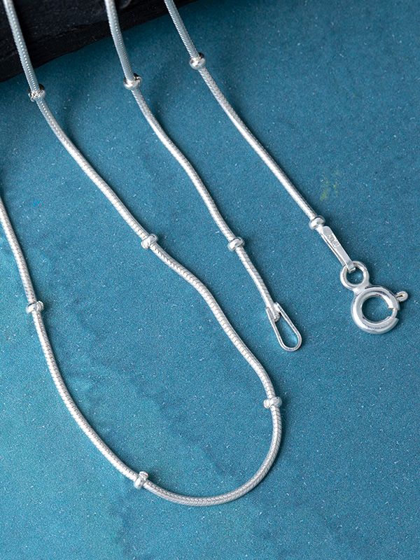 Beaded Snake Chain