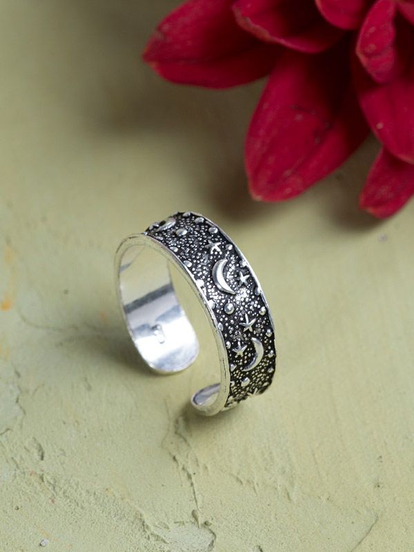 Night Sky Toe Ring