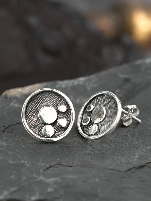 Pawprint Studs