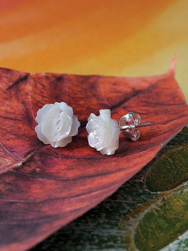 Pearl Blossom Studs