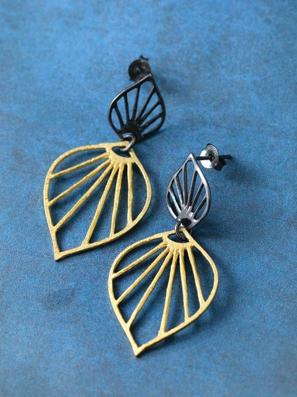 Leaf Shadow Earrings
