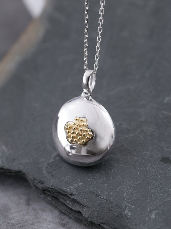 Silver Florette Pendant