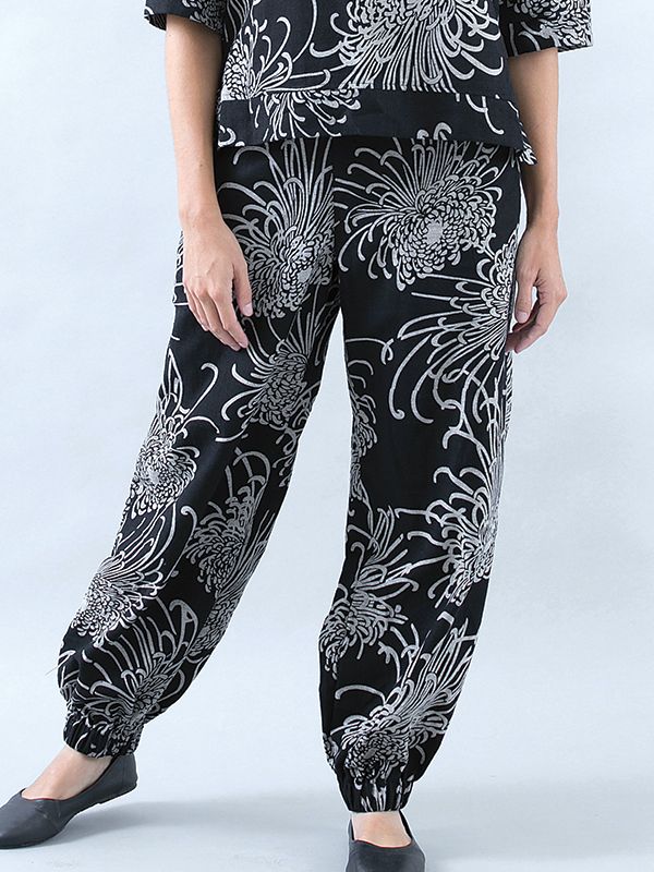 Chrysanthemum Casual Pants