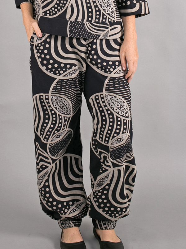 Chrysanthemum Casual Pants