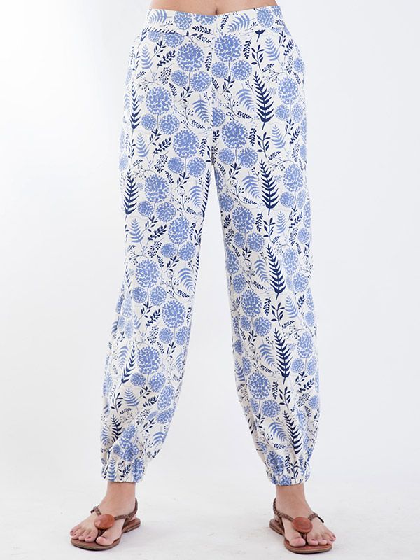 Chrysanthemum Casual Pants