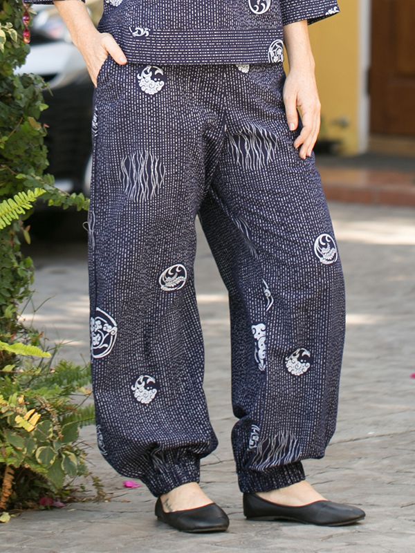 Chrysanthemum Casual Pants