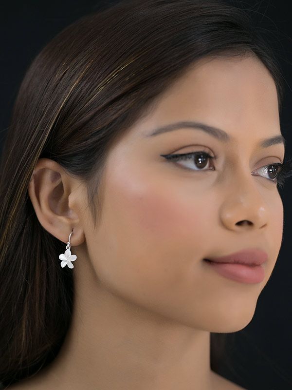Plumeria Earrings
