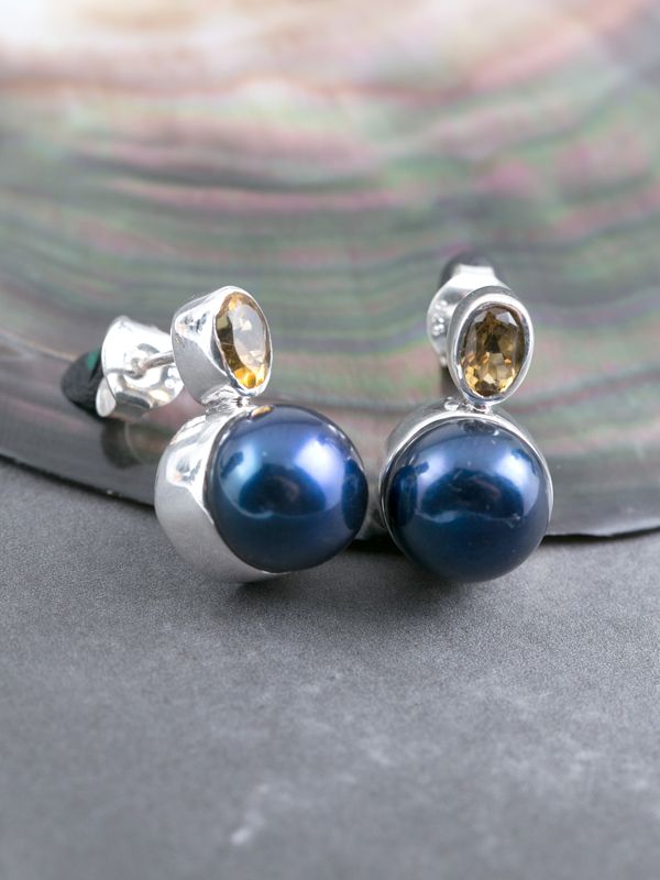Dark Star Earrings