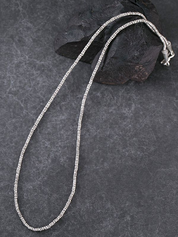 Silver Disc Chain