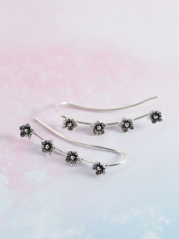 Rose Row Ear Climbers