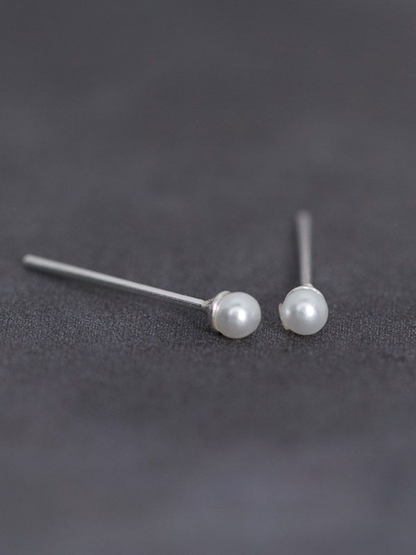 Pearl Drop Studs