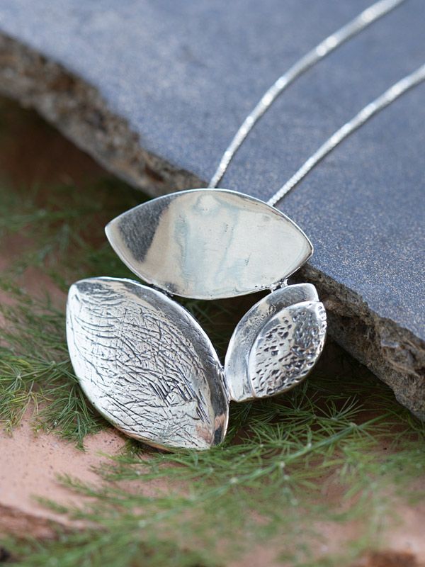 Triple Texture Pendant