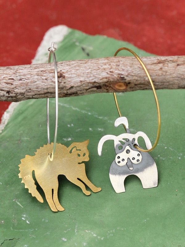 Opposing Parties Earrings