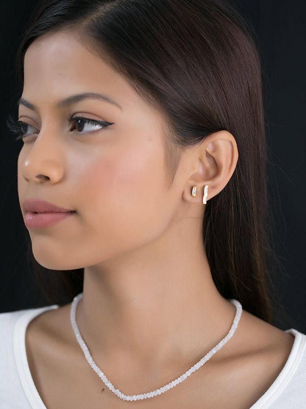 Duo Filament Earrings