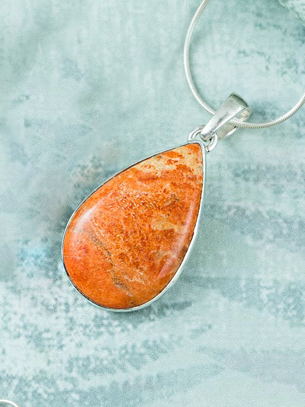 Magma Teardrop Pendant