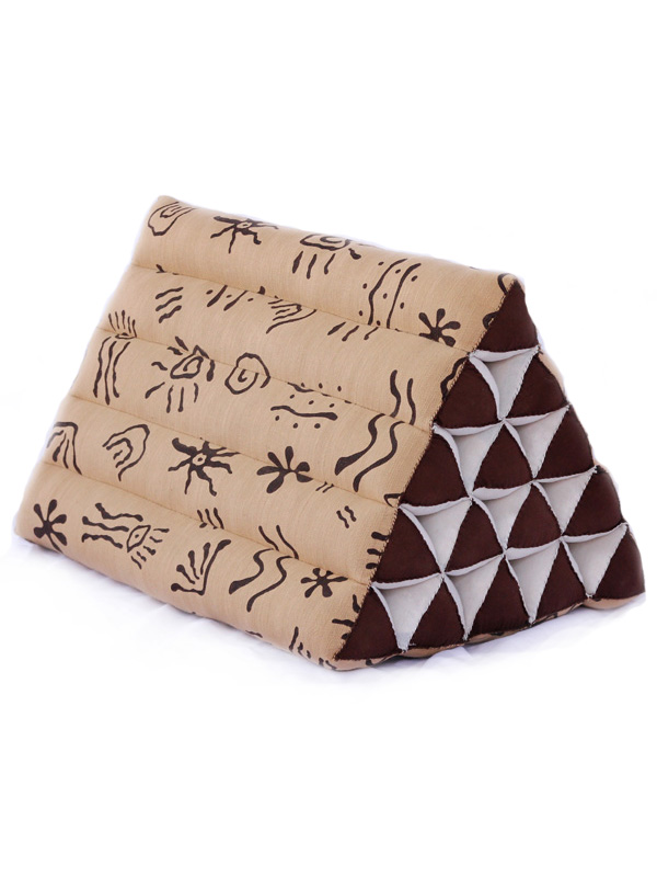 King Triangle Pillow Cotton Linen