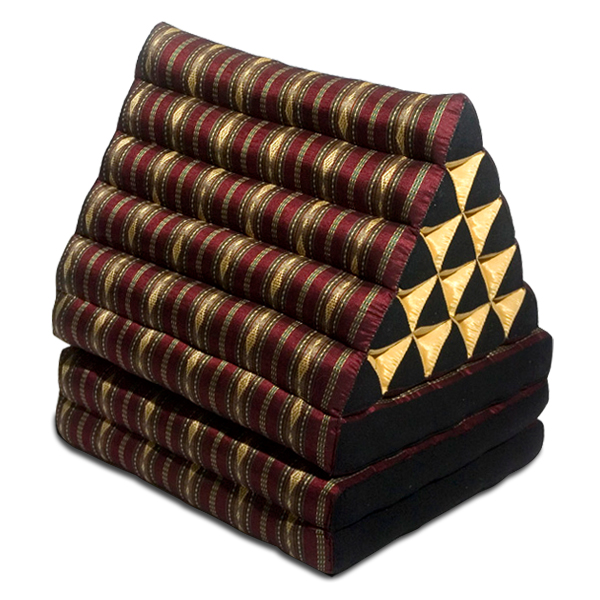 King Triangle Pillow Three Fold Royal Silklook