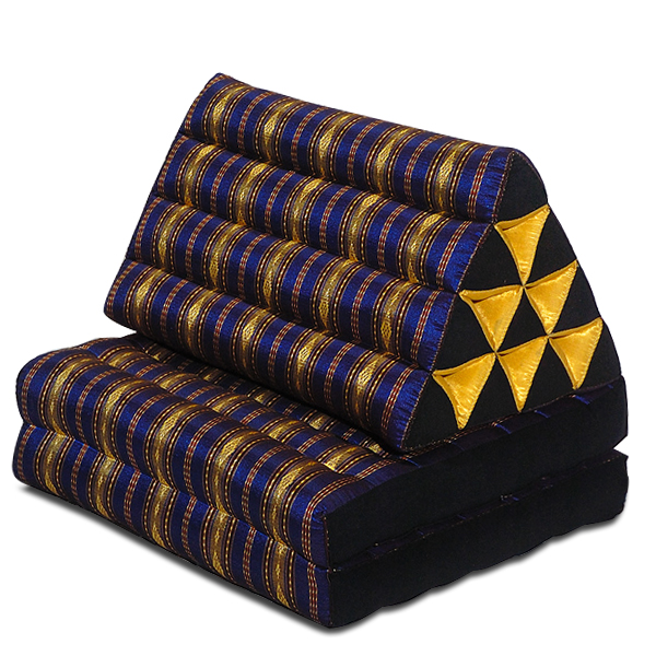 Triangle Pillow Two Fold Royal Silklook