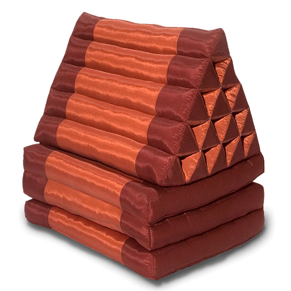 King Triangle Pillow Three Fold Silklook